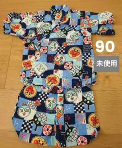 甚平　ロンパース　アンパンマン　80cm90cm2着セット