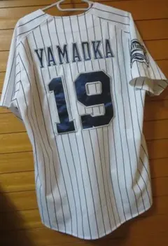 レア・美品】オリックスバファローズ 復刻ユニフォーム 山岡泰輔 L