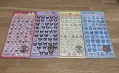 正規品　サンリオボンボンドロップシールmini 4枚セット