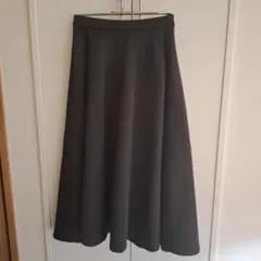 【極美品】Max Mara ブラック フレアロングスカート イタリア製