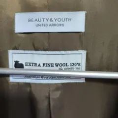 BEAUTY&YOUTH チェスターコート キャメル