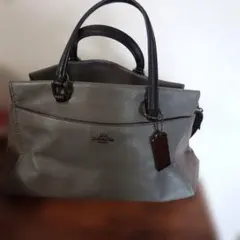 COACH　グレー トートバッグ　中古