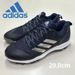 adidas ネイビー 野球用スパイクシューズ　29.0cm