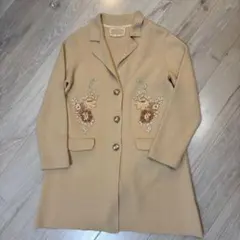 インポートロッサ import Rossa カシミヤ100%ニットコートＬ　上質