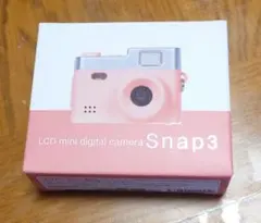 LCD mini digital camera Snap3 ピンク