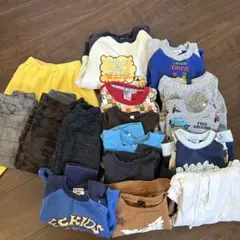 キッズ　子供服　トップス　パンツ　まとめ売り　冬服　長袖　男の子　トレーナー