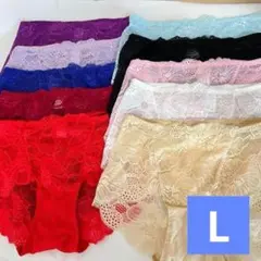 まとめ売り 下着　お得10色 10枚 セット レース ショーツ Lサイズ