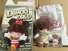 DIMOO WORLD ビニールプラッシュキーチェーン　チップとデール