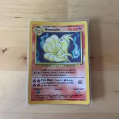 初期 海外版】ポケモンカード キュウコン 英語版 旧裏 レアカード