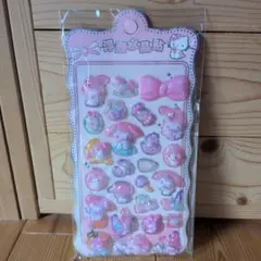 【新品・未開封】My Melody ボンボンドロップ 風シール