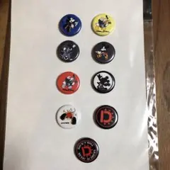 ディズニー 缶バッチ 9個セット