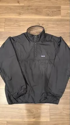 パタゴニア リバーシブル スナップt ブラック ブラウン グリセード