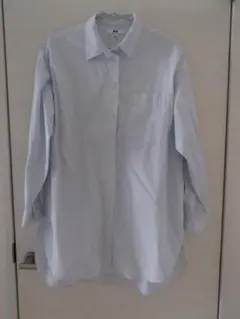 ユニクロ　エクストラファインコットンブロードシャツ 長袖　M