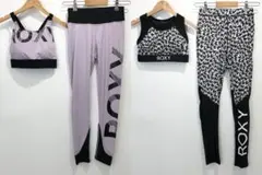 【4点セット】ROXY スポーツウェア 上下セット サイズS■0924Z