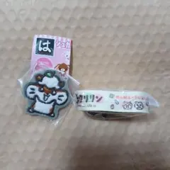 はま寿司 サンリオ コロコロクリリン ネックストラップ ワッペンシール