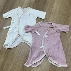 ベビー コンビ肌着 2枚セット バースデイ