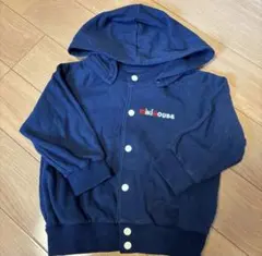 ミキハウス　ロゴパーカー　トレーナー　90㎝