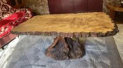 期間限定値引き 一枚板天然木テーブル｜デザインテーブル｜アンティーク