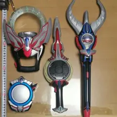 ウルトラマンオーブ　DXオーブリング　オーブカリバー　フィギュア　セット