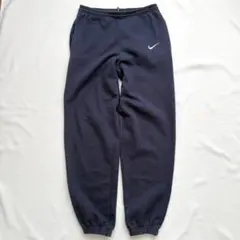 【90s】NIKE ナイキ USA製 白タグ スウォッシュロゴ スウェットパンツ