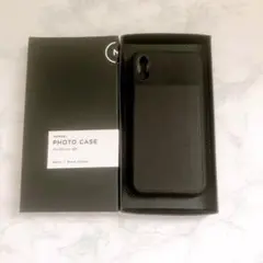 iPhone XR ケース ブラック 黒 Black Canvas