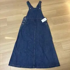 デニムロングサロペットスカート COLZA