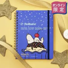 Rollbahn ポケット付きメモL☆スヌーピーピーナッツ プラザ限定