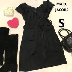 MARC JACOBS シルクライニング ワンピース キュート フリル