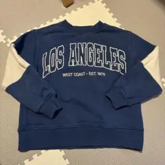 ZARA ロサンゼルス トレーナー スウェット 130