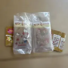 サンリオキャラクターズ　ごほうびシール風チャーム　ガチャ　ハローキティ　マイメロ