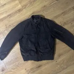 ブラウン MA-1スタイルジャケット M