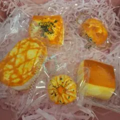 【新品】パン　スクイーズ　5点　まとめ売り