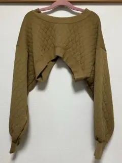 Ray BEAMS キルティング ショート丈 スウェットのサムネイル