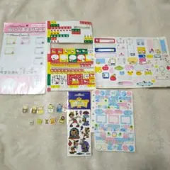 平成レトロ　ハローキティ　キキララ　 シール・ステッカーセット　当時物