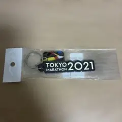 【匿名配送】東京マラソン2021キーホルダー／東京五輪2020ピンバッジ セット
