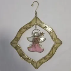 ドイツ 工芸品 クリスマス オーナメント 三日月 少女 天使 - メルカリ