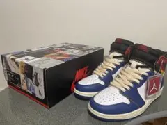 デッドストック Nike BRUIN スエードブルー筆記体 オリジナル 
