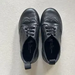 グリーンレーベルリラクシング　ブラックレースアップフォーマルシューズ