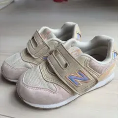 New Balance スニーカー ベージュ/ピンク　15cm