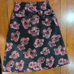 最終価格!!フレアスカート 花柄