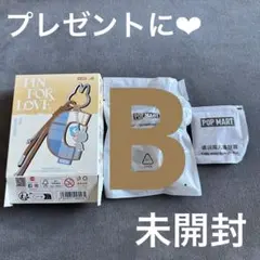 正規品ポップマートLabubu ラブブ アルファベットペンダント内袋未開封【B】