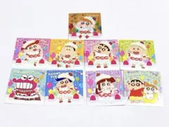 クレヨンしんちゃん チョコビ シール 20周年 9枚セット ひまわり キラ☆