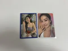TWICE ジヒョ トレカ2枚セット