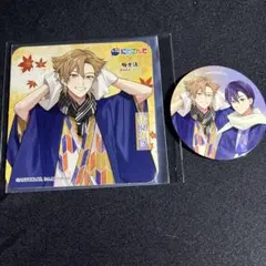 【即購入可】伏見ガク 剣持刀也 にじさんじ 極楽湯 フードタグ コースター