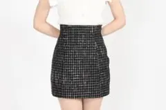 eimy istoire ツイードラップミニスカート エイミーイストワール