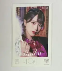 LOVE 佐々木舞香 IKONOIJOY ミニフォト2枚セット - メルカリ