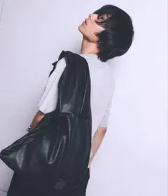 FUMITO GANRYU 25SS Draped Shoulder Bag - メルカリ