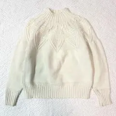 アーバンリサーチドアーズ ニット サイズ1 オフホワイト M ハイネック