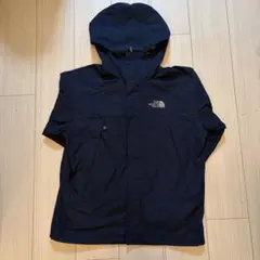 ノースフェイス マウンテンパーカー ネイビー XS オラクルロゴ有