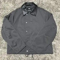 ZARA コントラスト撥水加工入りジャケット